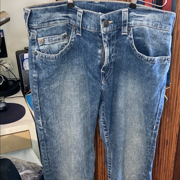 Men’s straight fit jeans true religion sz 33 - Picture 1 of 3